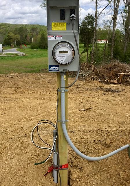 grounding pole for campground